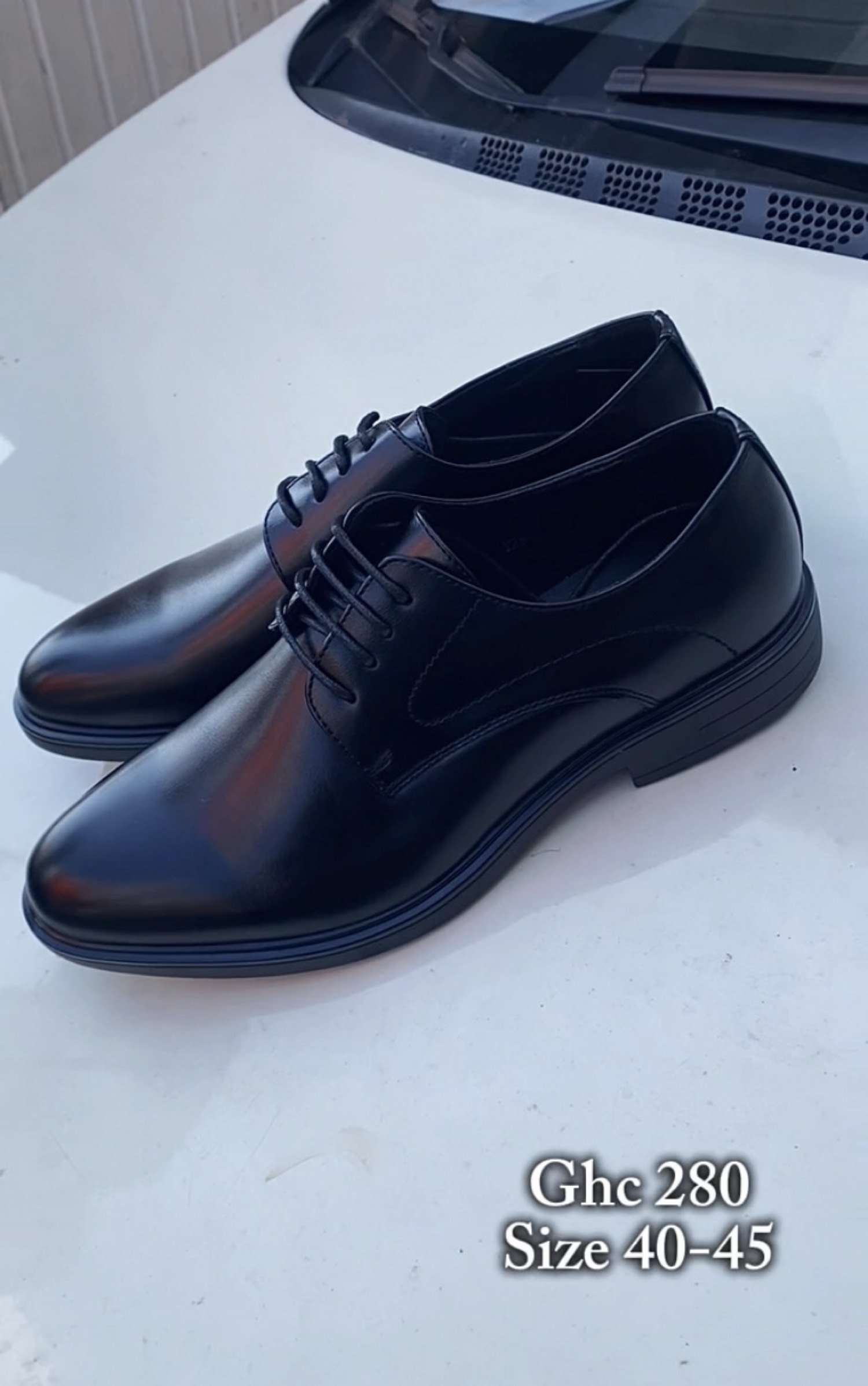 Black Formal Lace Shoe