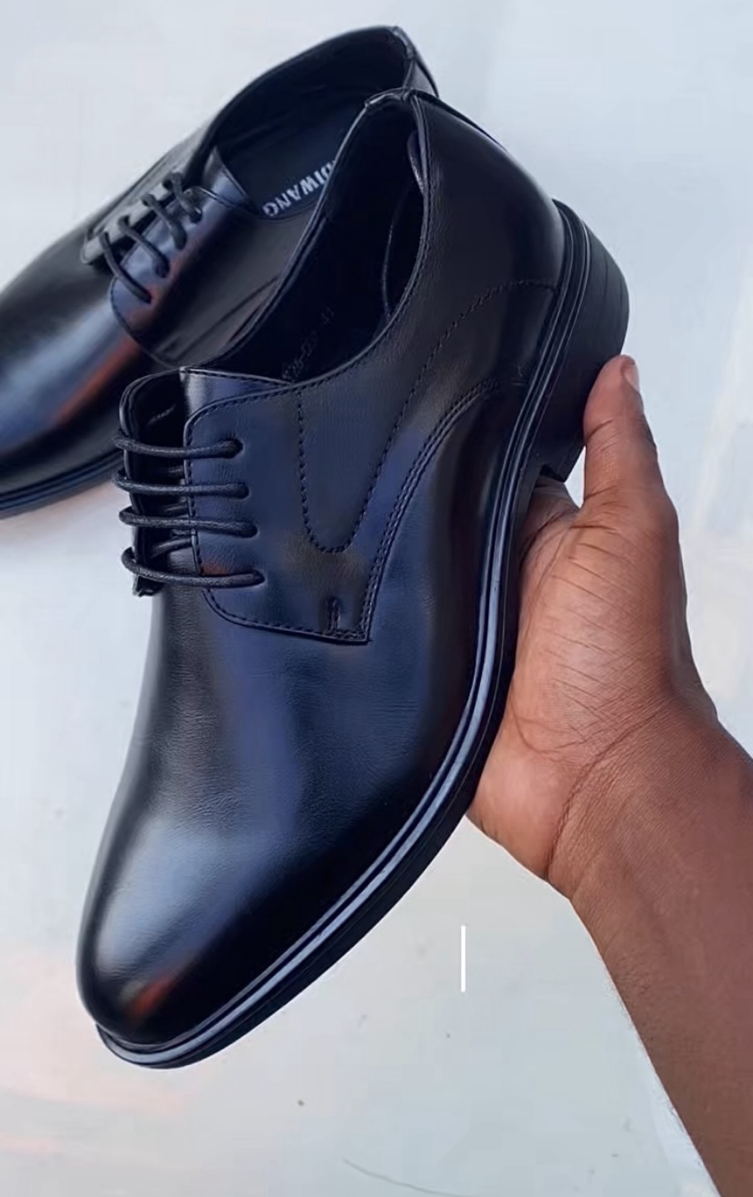 Black Formal Lace Shoe